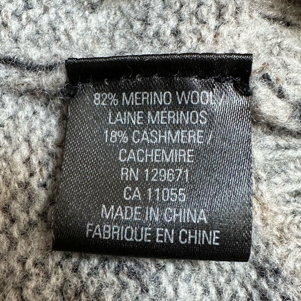 360 Cashmere Frankie Leopard Print Crewneck Sweater Size Medium - Picture 10 of 11